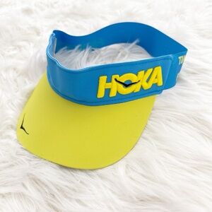 HOKA  Blue and Yellow Visor